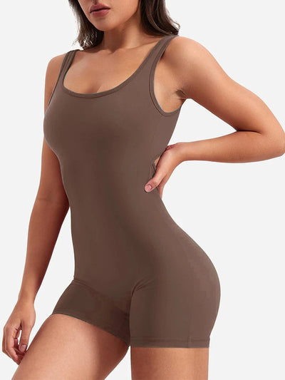 Aura – Tutina con Scollo a V sulla Schiena