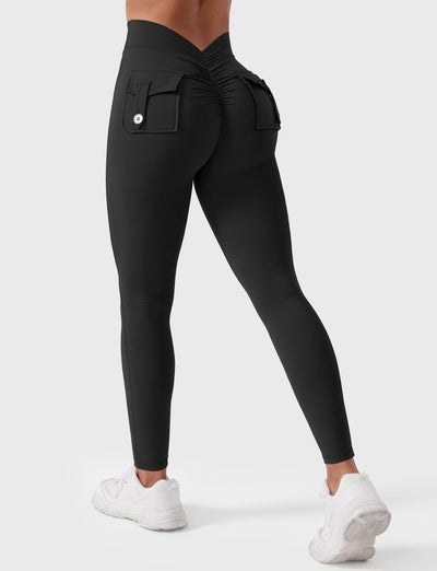 Lyra – Leggings Modellanti con Scollo a V