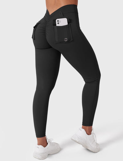 Lyra – Leggings Modellanti con Scollo a V