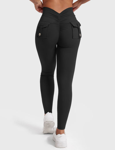 Lyra – Leggings Modellanti con Scollo a V