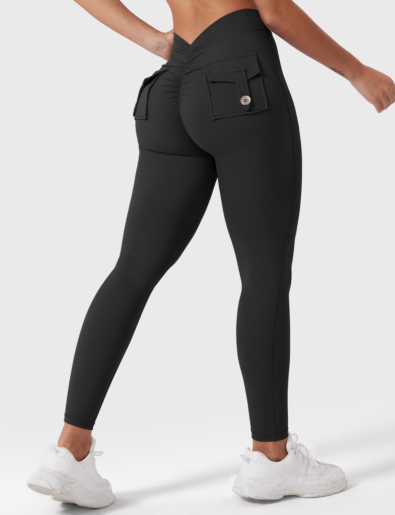 Lyra – Leggings Modellanti con Scollo a V