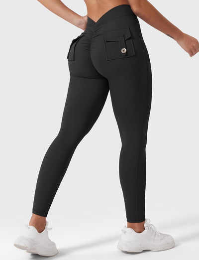 Lyra – Leggings Modellanti con Scollo a V