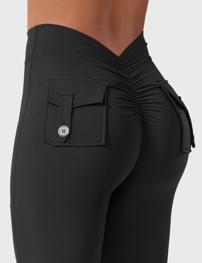 Lyra – Leggings Modellanti con Scollo a V