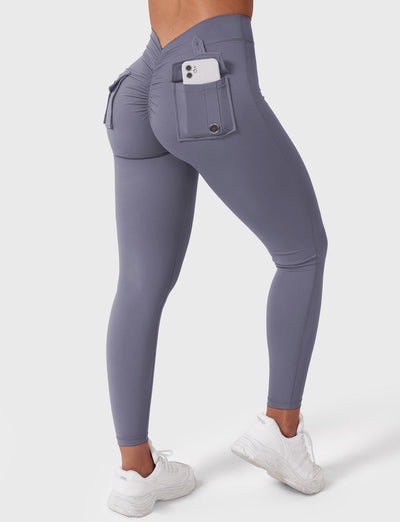 Lyra – Leggings Modellanti con Scollo a V