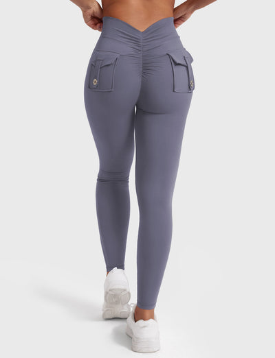 Lyra – Leggings Modellanti con Scollo a V