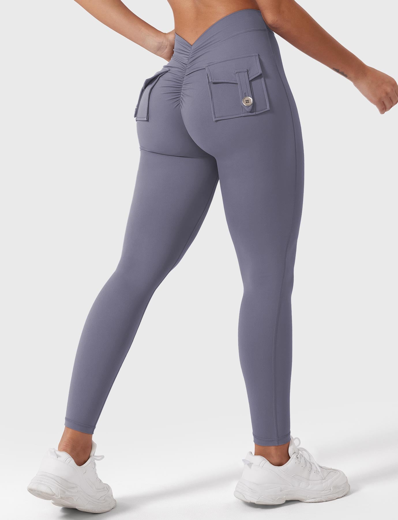 Lyra – Leggings Modellanti con Scollo a V