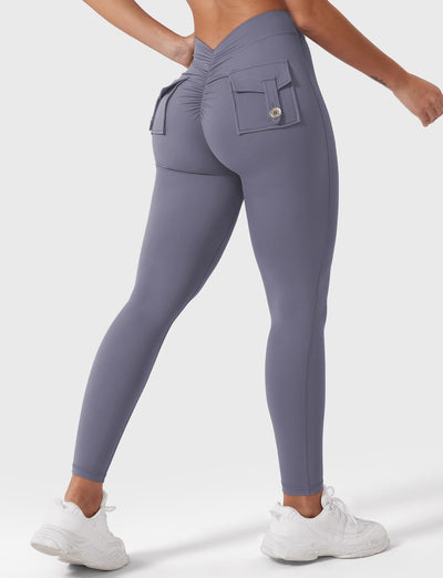 Lyra – Leggings Modellanti con Scollo a V