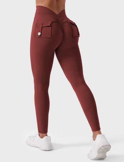 Lyra – Leggings Modellanti con Scollo a V