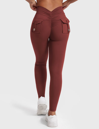 Lyra – Leggings Modellanti con Scollo a V