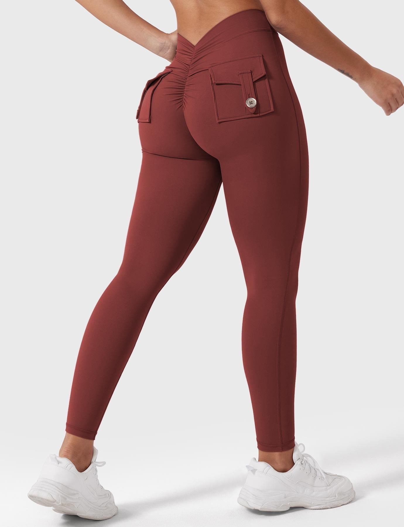 Lyra – Leggings Modellanti con Scollo a V