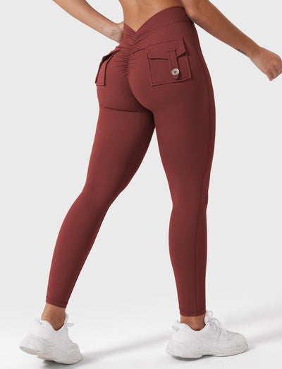 Lyra – Leggings Modellanti con Scollo a V