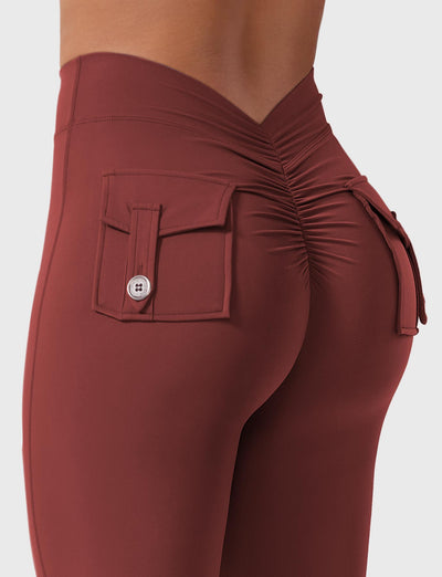 Lyra – Leggings Modellanti con Scollo a V