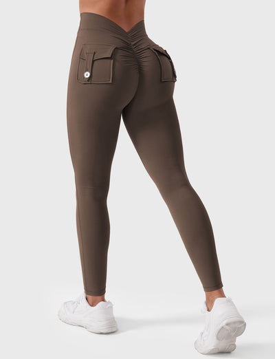 Lyra – Leggings Modellanti con Scollo a V