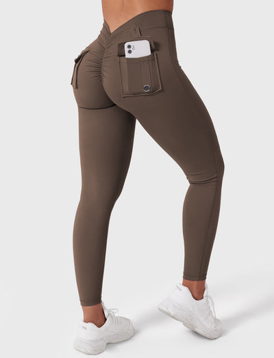 Lyra – Leggings Modellanti con Scollo a V