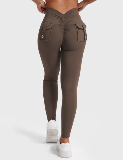 Lyra – Leggings Modellanti con Scollo a V