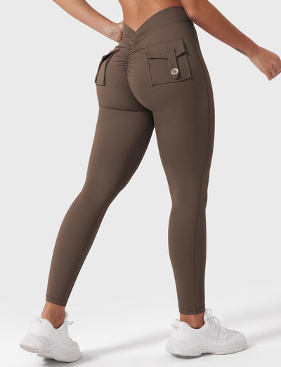 Lyra – Leggings Modellanti con Scollo a V