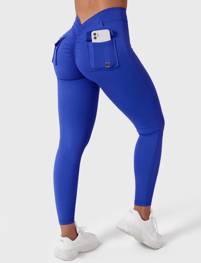 Lyra – Leggings Modellanti con Scollo a V