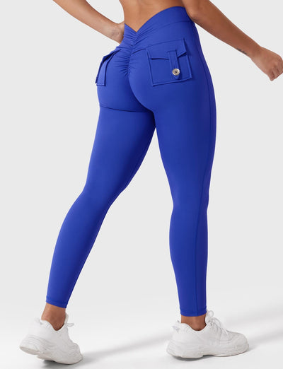 Lyra – Leggings Modellanti con Scollo a V